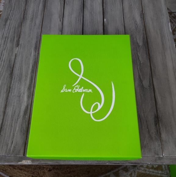 New Sam Edelman Leather Yaro Ankle Strap Heel in Butter Yellow $120 - Picture 2 of 9